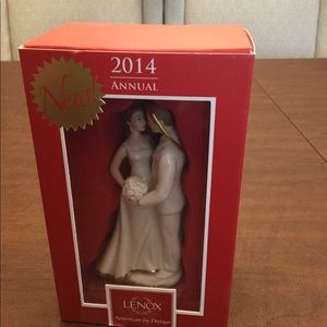 Lenox Bride & Groom Ornament